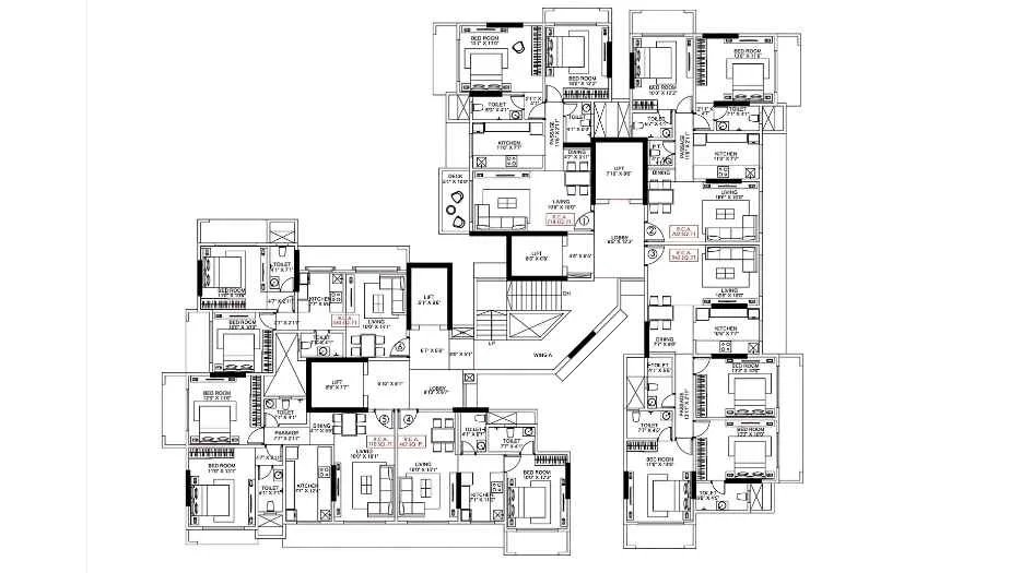 Rishabraj Yogi Nagar Project Borivali West Master Plan